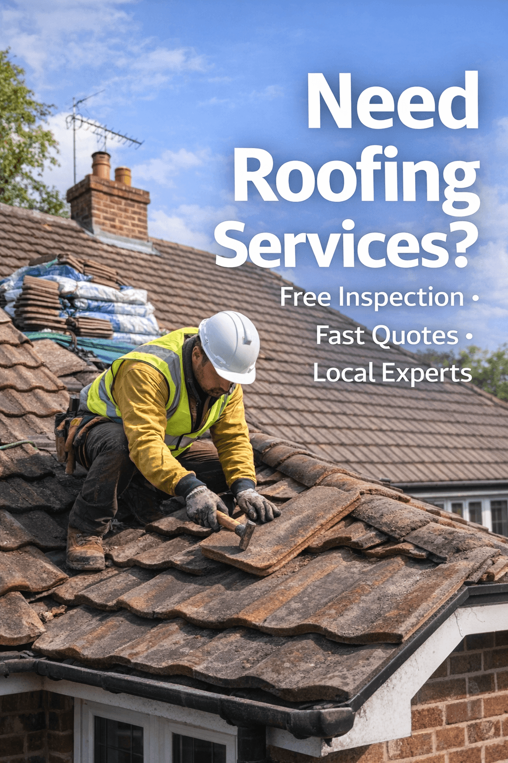 Professional roofing services in the UK, Stroke-on-trent, Stadfforshire, Chesire and nearby areas